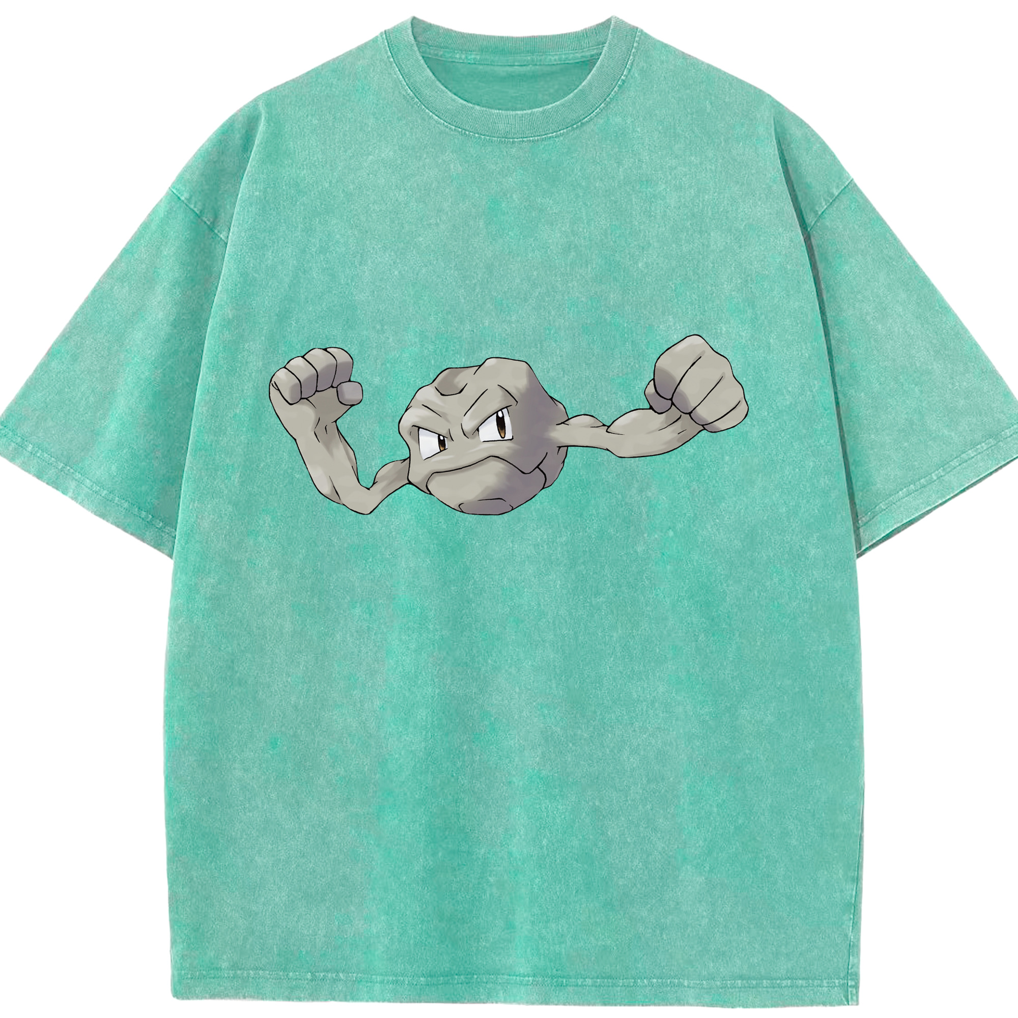（画像用） ポケットモンスター Pokémon 綿100% ヴィンテージ風 半袖Tシャツ（フロントプリント）